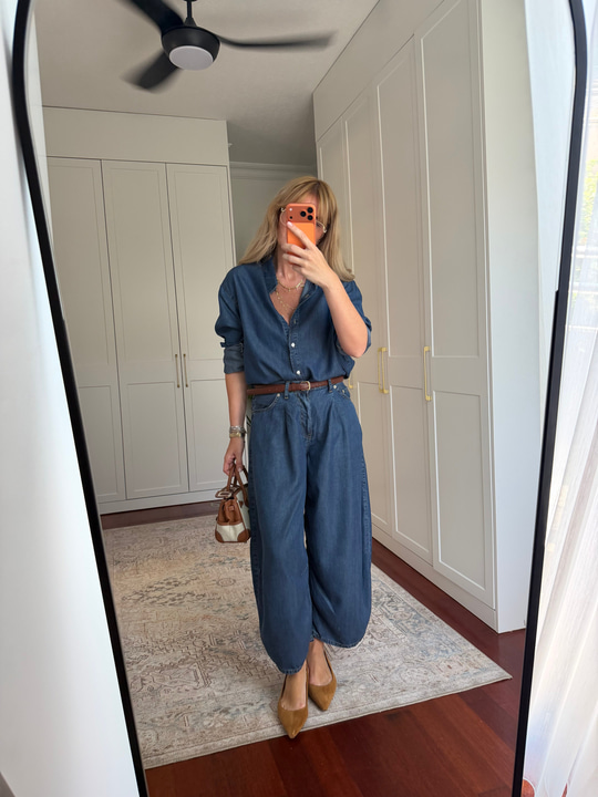 Baggy Model , Tencel , Tiril Jean Pantolon