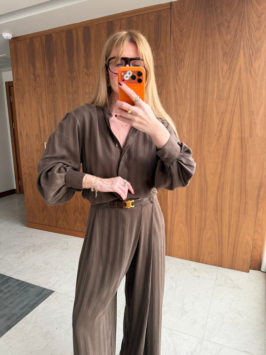 Orijinal Model , Premium , Acıkahve , Lyocell Takım