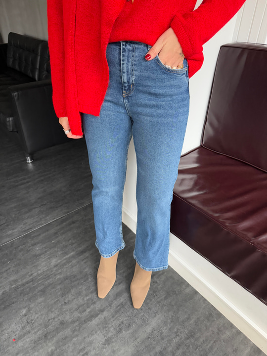 Orijinal Marka , Full Likralı , Blue Jean Pantolon