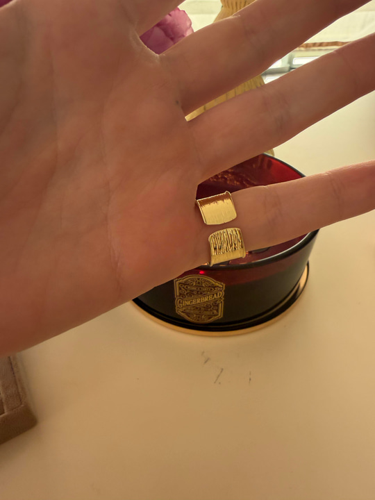 14k Kaplama , Turkuaz Göz Yüzük
