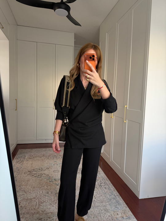 Orijinal Model , Yandan Bağlamalı , Siyah Tencel Takım