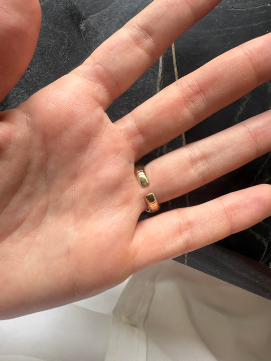 Zirkon Taşlı , Gold , Sekizgen Yüzük