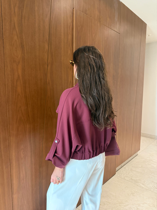 Orijinal Model , Bordo , Bomber Ceket
