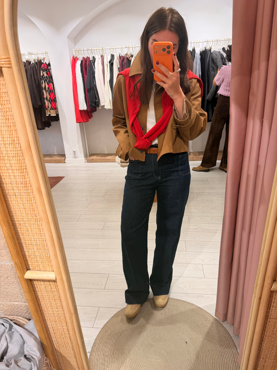 Orijinal Marka , Önden Cepli , Lacivert , Full Likralı Jean