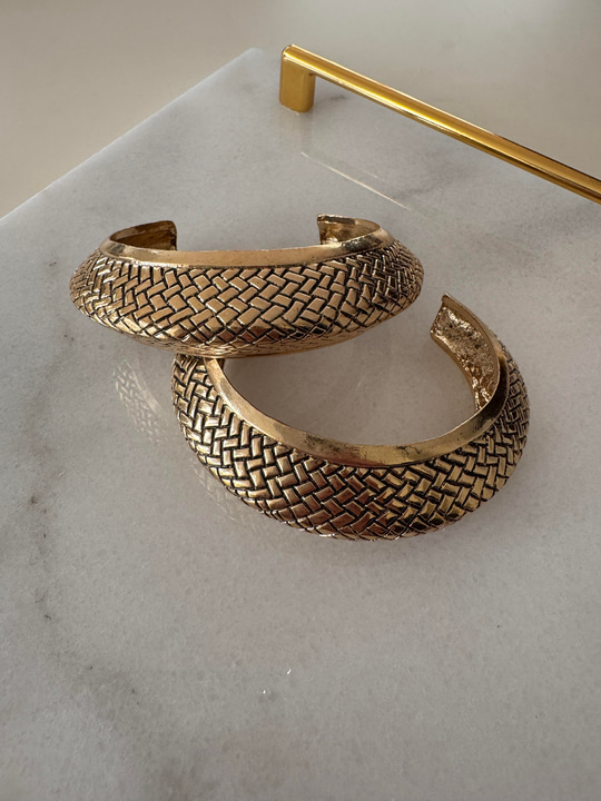 Orijinal Model , Döküm , Vintage İkiz Bileklik