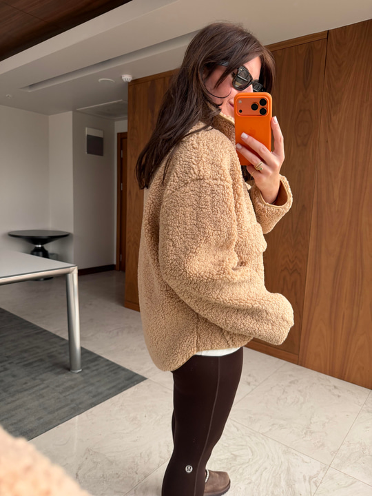 Orijinal Model, Taba Teddy Sweat Mont