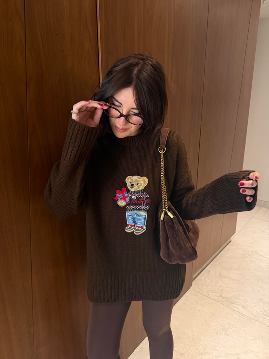 Orijinal Model , Teddy , Acıkahve Triko