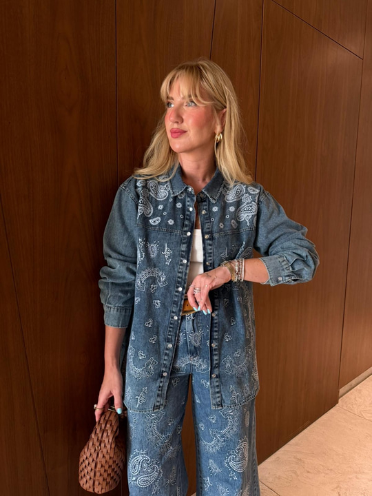 Orijinal Model , Nakışlı , Premium Jean Takım