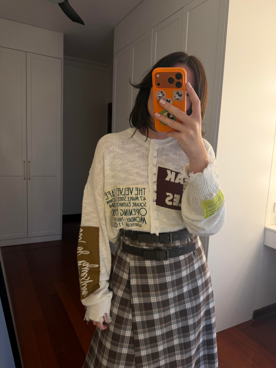 Orijinal Model , Ekru Patch Triko