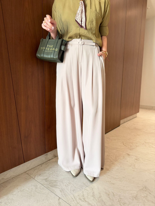 Kaplama Kemerli , Double Krep , Bej Palazzo 