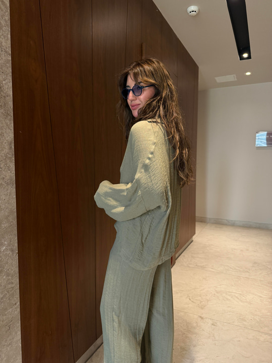 Premium , Tiril Keten Dokulu , Haki Takım