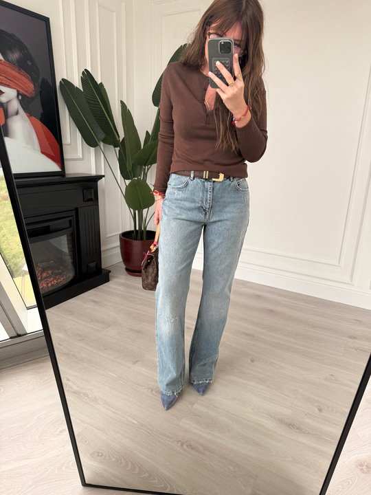 Buz Mavisi , Premium Jean Pantolon