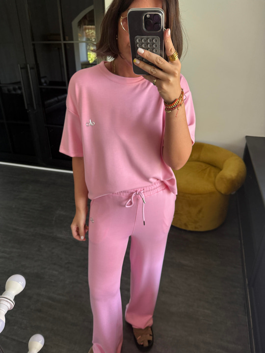 Orijinal Marka, Kısa Kollu Pembe Modal Takım