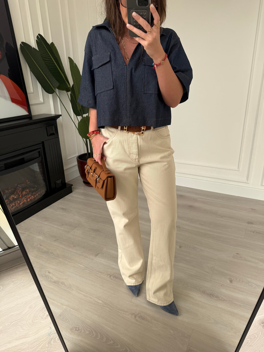 Taba Dilkişli , Bej Jean Pantolon