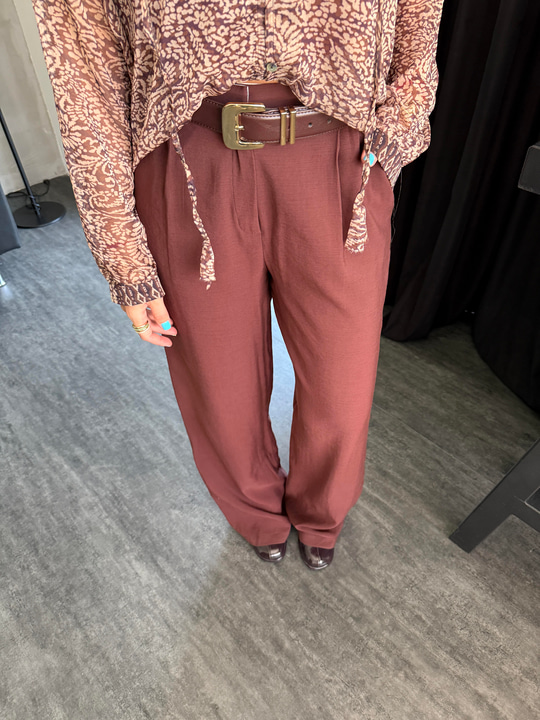 Premium , Acı Kahve  , Tencel , Palazzo Pantolon