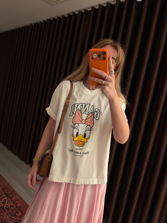 Minnie Mouse , Gnni Beyaz T-shirt