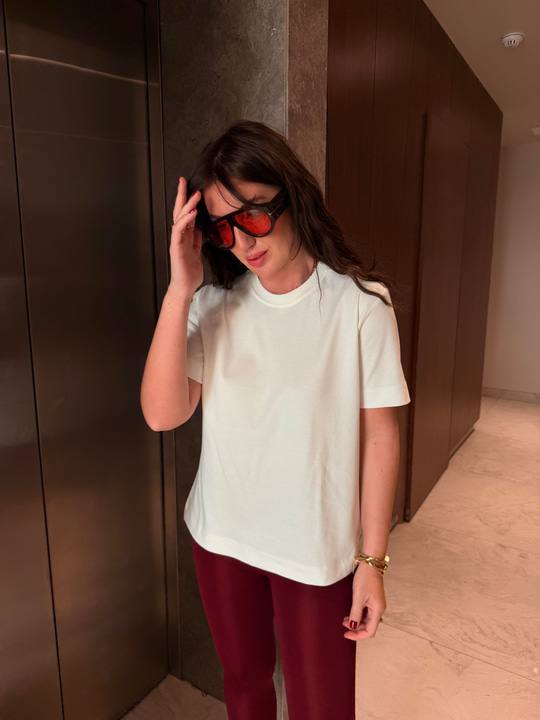 Orijinal Marka , Beyaz , Kısa Kol T-shirt