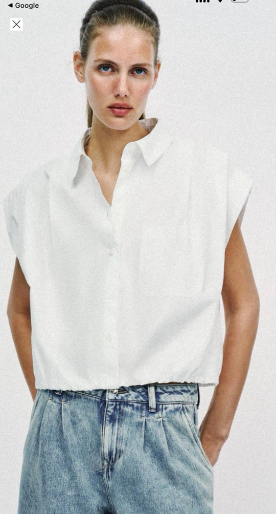 Belden Lastikli, Orijinal Model , Beyaz , Kolsuz Gömlek