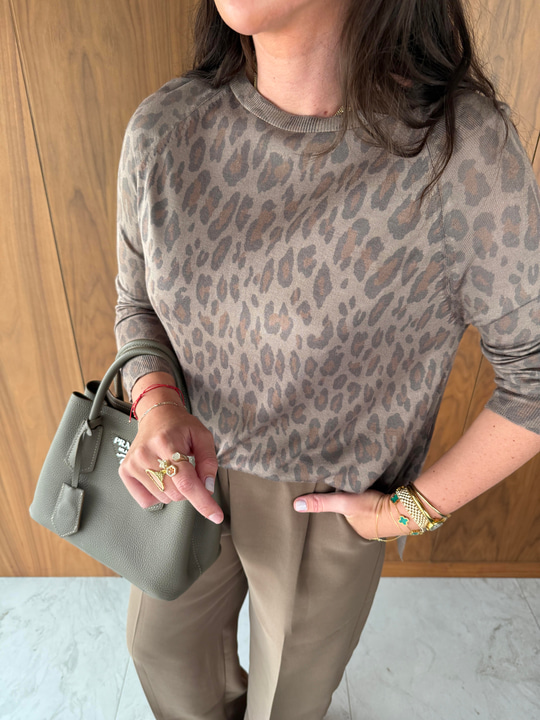 Leopar Desenli , Tiril , Merserize