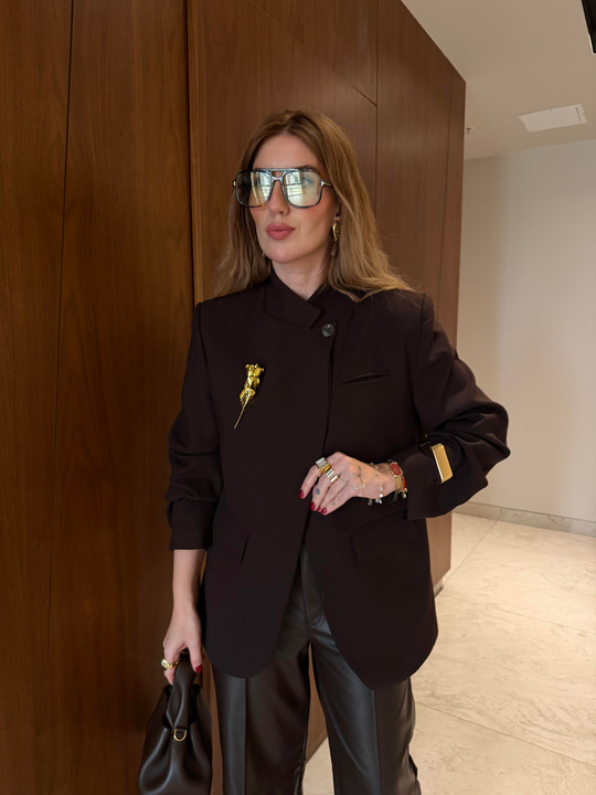 Orijinal Model , Acıkahve , Premium Tasarım Ceket