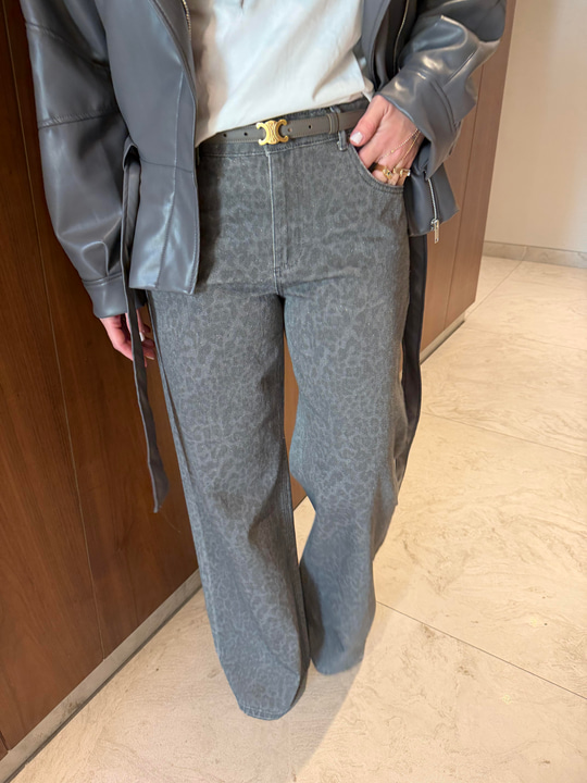 Orijinal Marka , Antrasit Leopar , Palazzo Jean