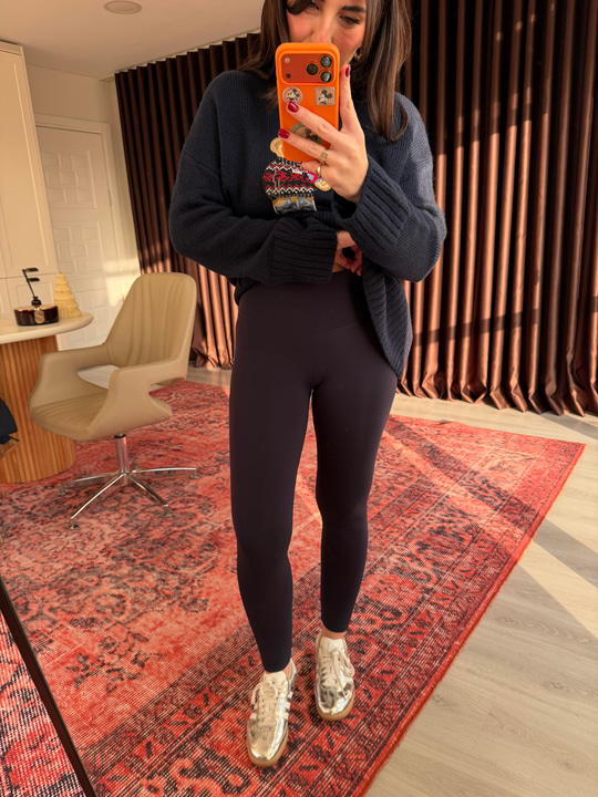 Orijinal Marka ,  Lacivert Toparlayıcı Tayt