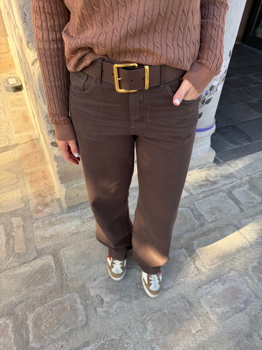 Mng Orijinal Marka , Yumuşacık , Acı Kahve , Tencel Palazzo Jean