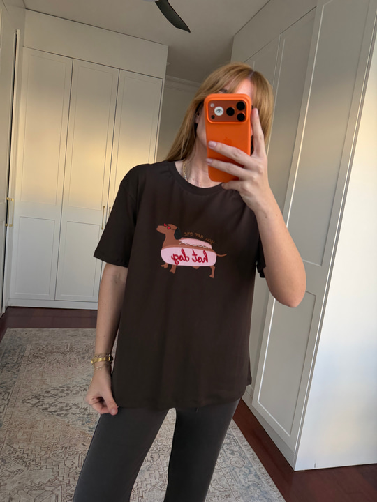 Hot Dog Acıkahve T-shirt