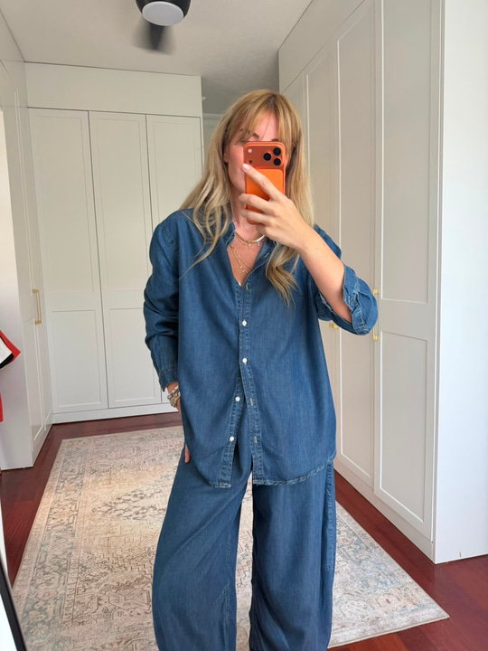 Tencel , Tiril Jean Gömlek
