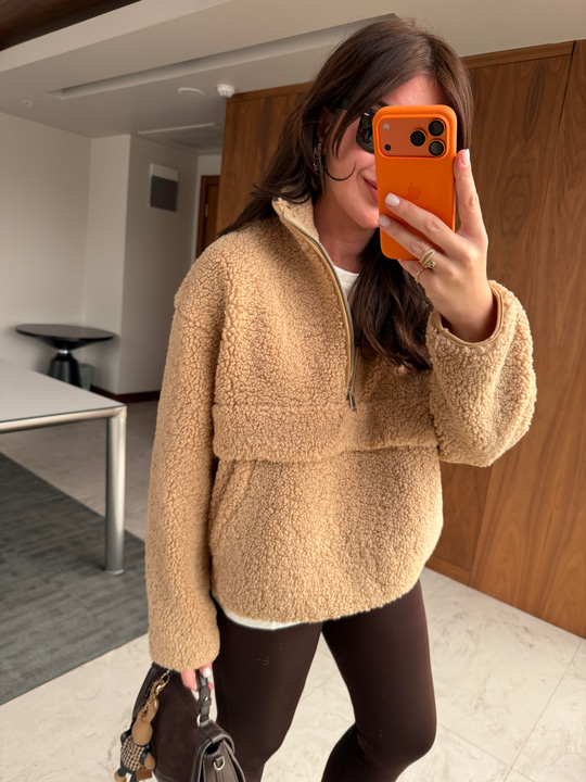 Orijinal Model, Taba Teddy Sweat Mont