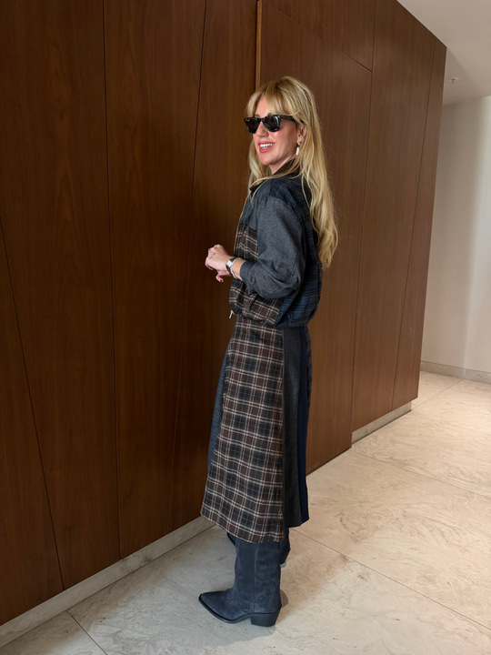 Orijinal Model Patcwork Desenli Premium Çan Etek