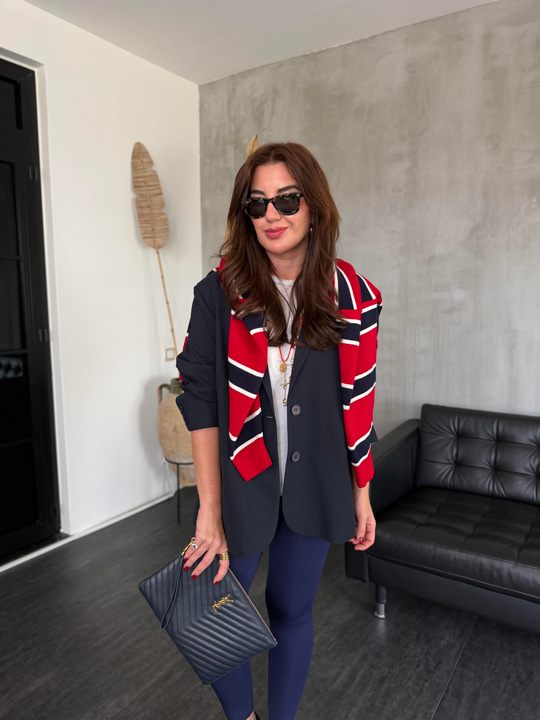 Lacivert , Blazer Ceket