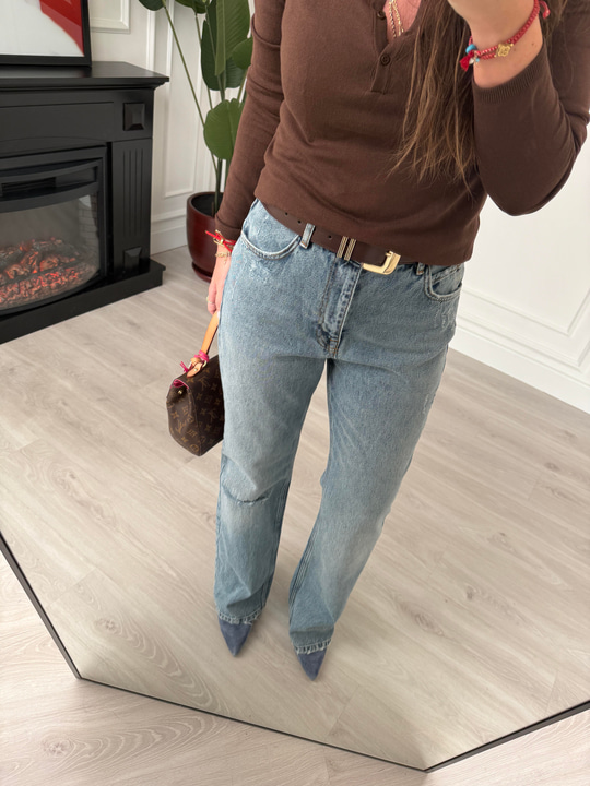 Buz Mavisi , Premium Jean Pantolon