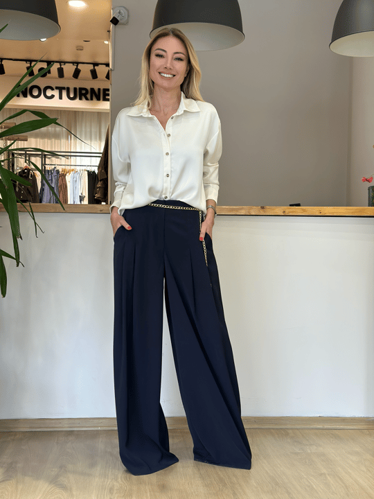 Saten Ekru Gömlek Askı00208
