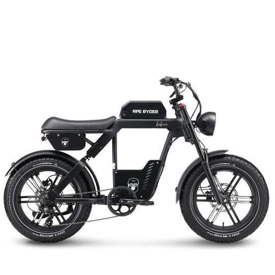Ape Ryder Baboon Elektrikli Bisiklet Mat SiyahApe Ryder Baboon - Mat Siyah