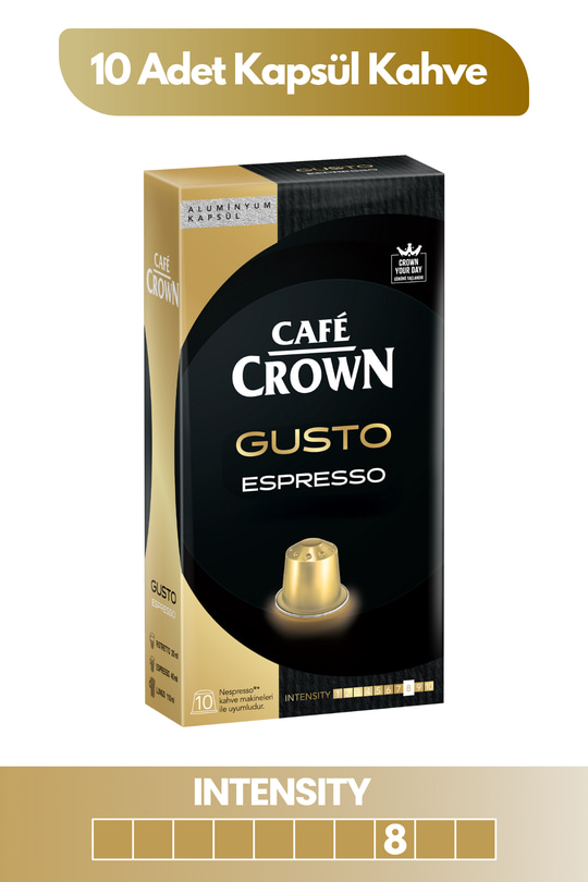 Gusto Kapsül Espresso 5,2 Gr. x 10 Adet
