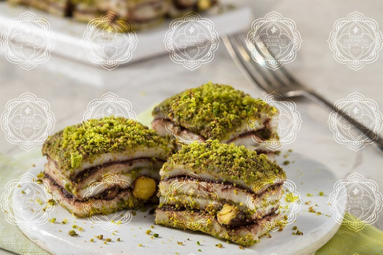 SARMA LOKUMLARAntep Fıstıklı Lokum Baklava