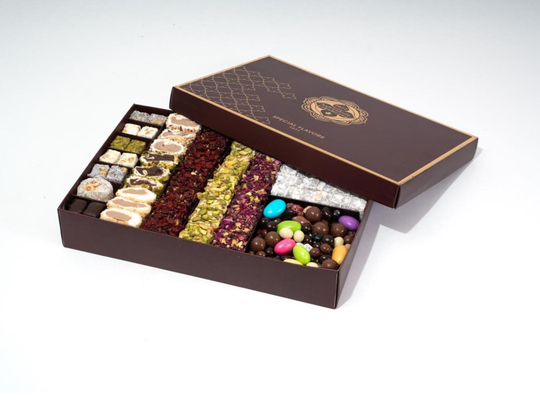 Hediyelik ÜrünlerÖzel Kutuda Hediyelik Lüx Karışık Lokum 1200 Gr.