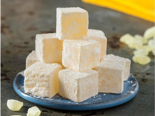 KLASİK LOKUMLARPudralı Limon Aromalı Lokum