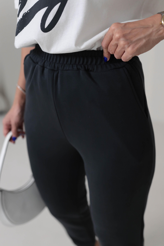 5714 Modal Kumaş Jogger Pantolon ANTRASİT