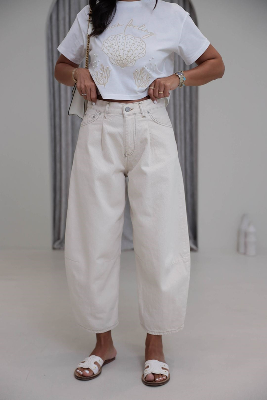 3642 Barrel Kesim Jean NATURAL