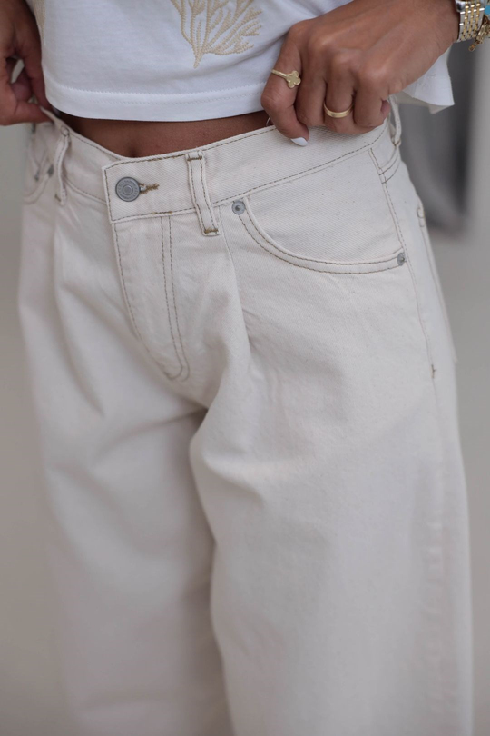 3642 Barrel Kesim Jean NATURAL