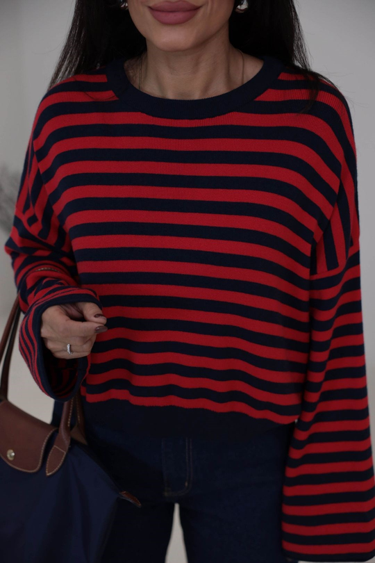 5563 College Vibe Oversize Kazak LACİVERT