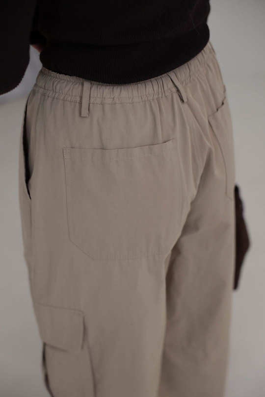 1163 Kargo Cep Pantolon VİZON