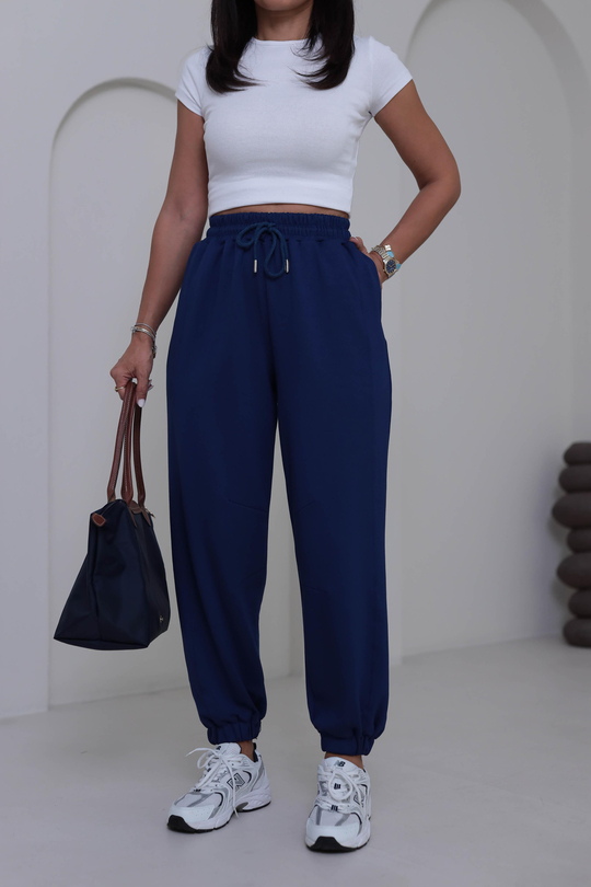 2481 Rahat Kesim Jogger Modal Pantolon LACİVERT