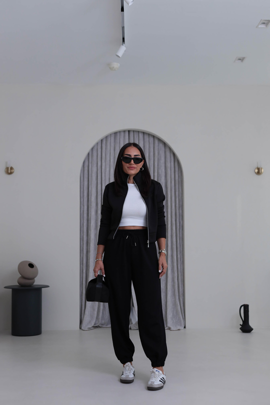 2481 Rahat Kesim Jogger Modal Pantolon SİYAH