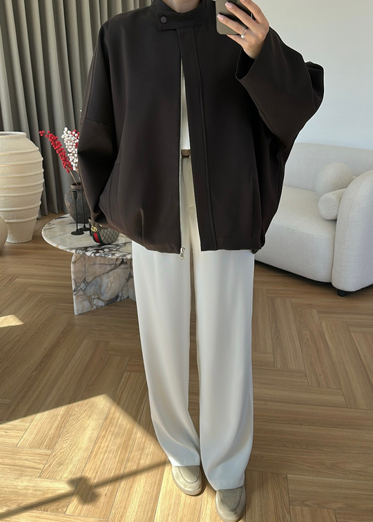 Alven Bomber Ceket ACI KAHVE