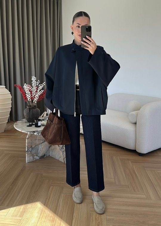 Alven Bomber Ceket LACİVERT