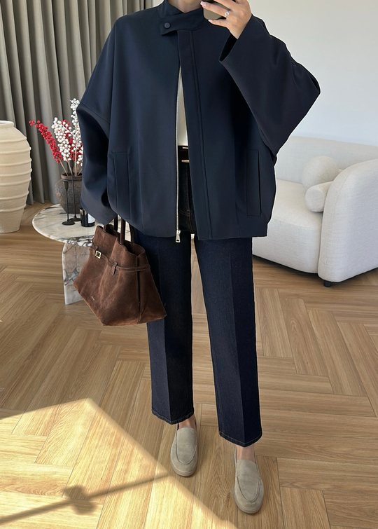 Alven Bomber Ceket LACİVERT
