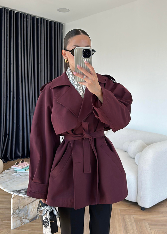 Ara Boy Premium Trençkot BORDO